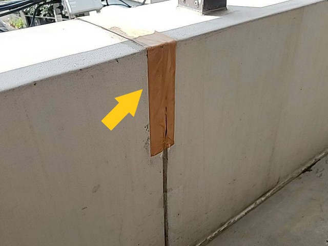 笠木　応急処置